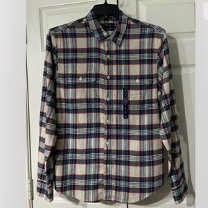 NWT Lucky Brand Humboldt Workwear Flannel Shirt